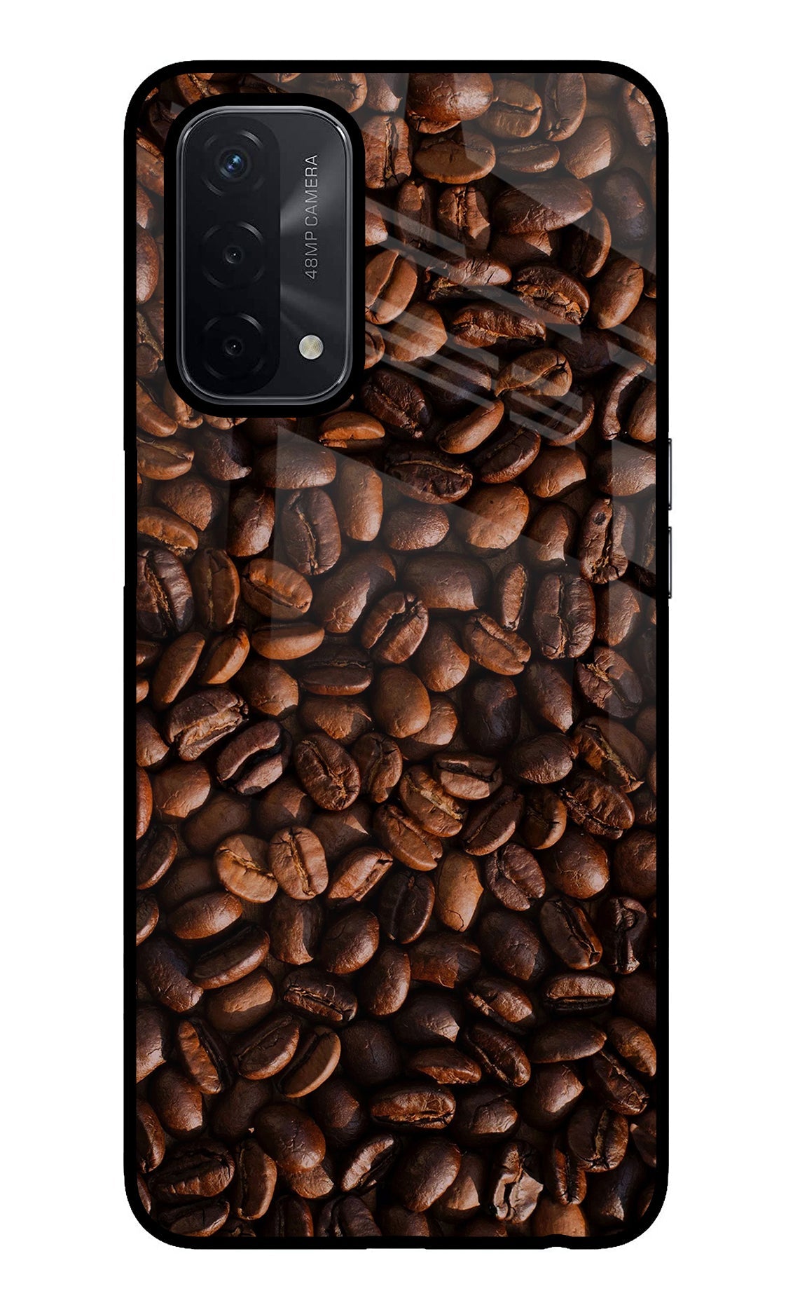 Coffee Beans Oppo A74 5G Back Cover