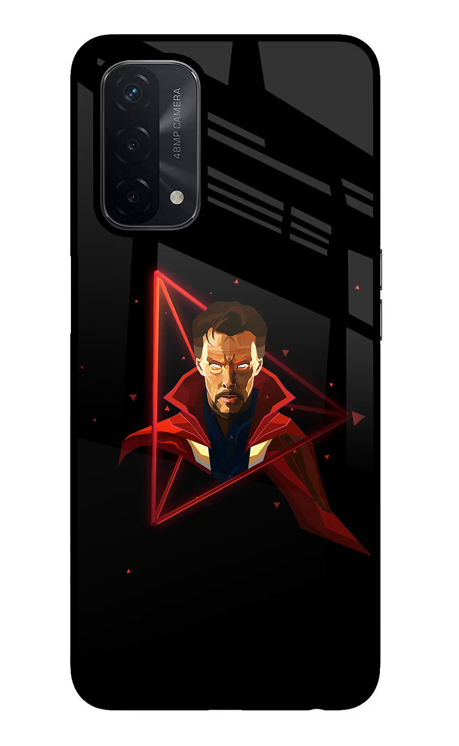 Doctor Ordinary Oppo A74 5G Back Cover, Glass case
