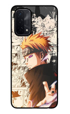 Pain Anime Oppo A74 5G Glass Case