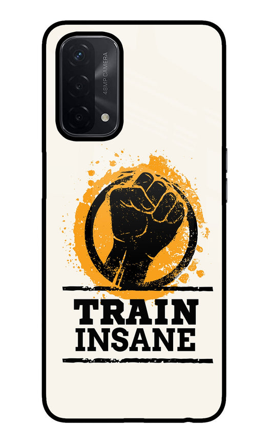 Train Insane Oppo A74 5G Glass Case