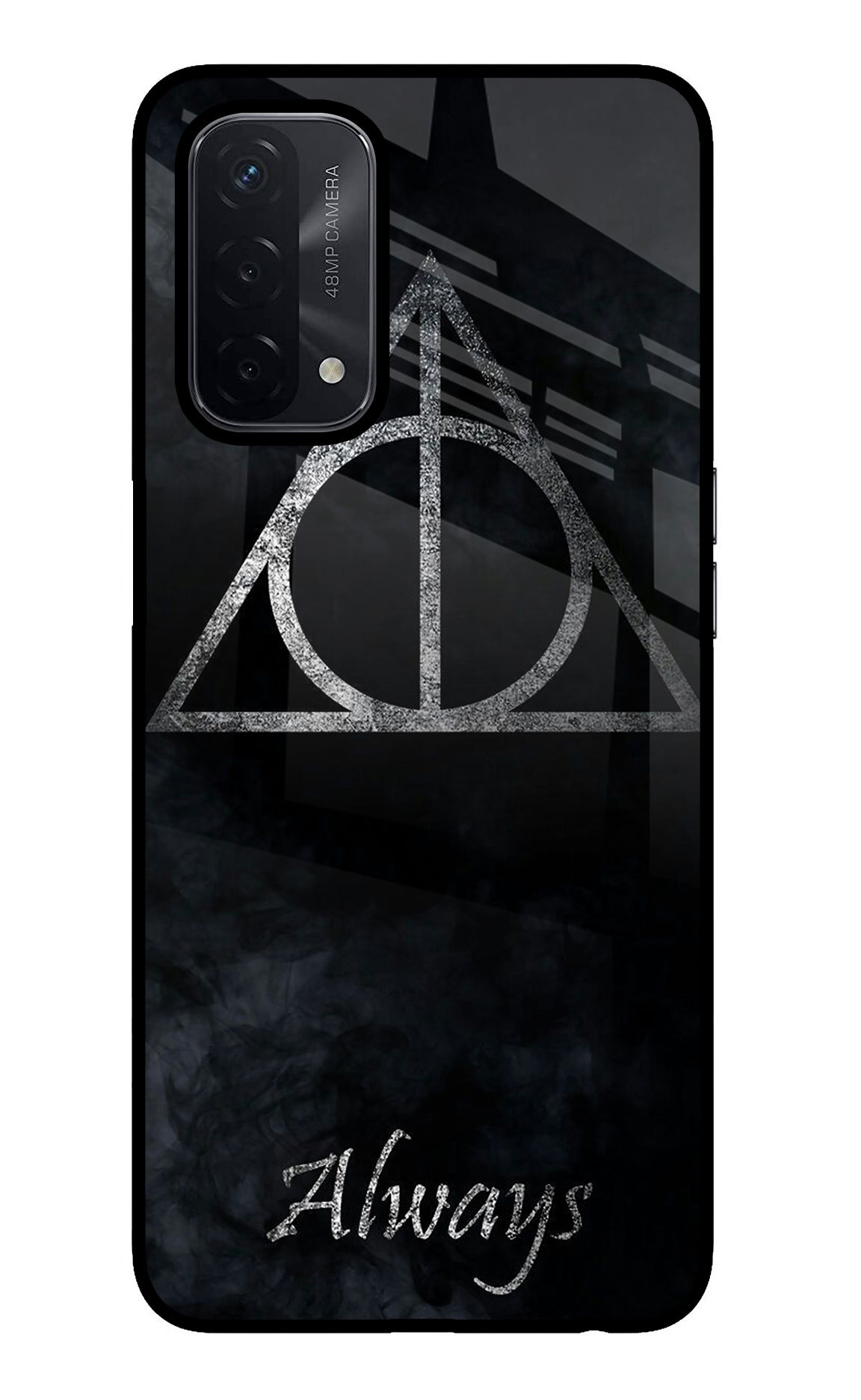 Deathly Hallows Oppo A74 5G Glass Case