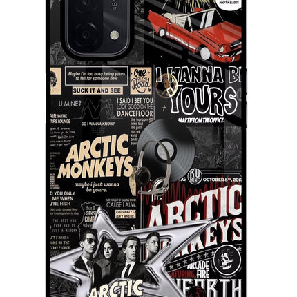 Arctic Monkeys Oppo A74 5G Glass Case
