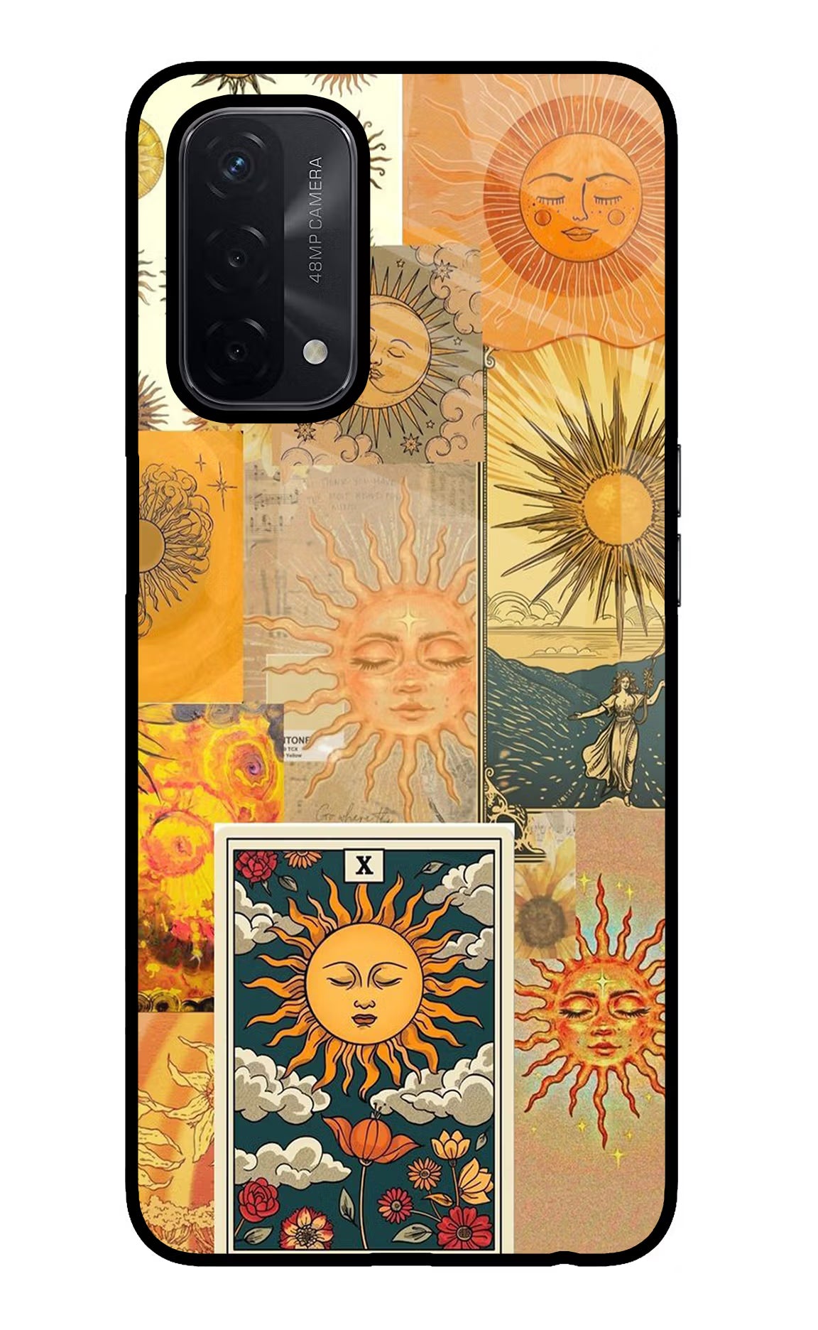Sun Oppo A74 5G Glass Case