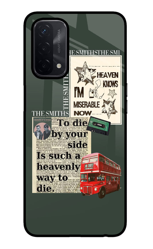 The Smiths Oppo A74 5G Glass Case
