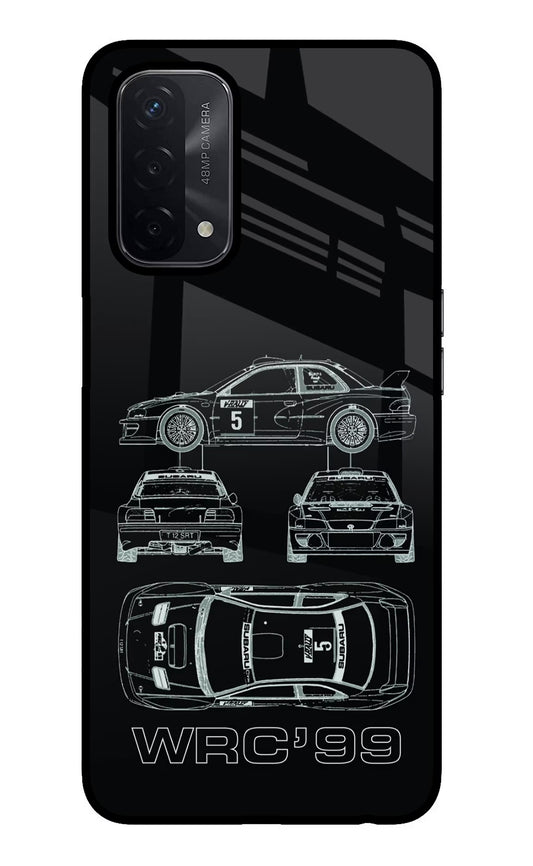 WRC'99 Oppo A74 5G Glass Case