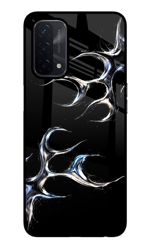 Chrome Tribal Oppo A74 5G Glass Case