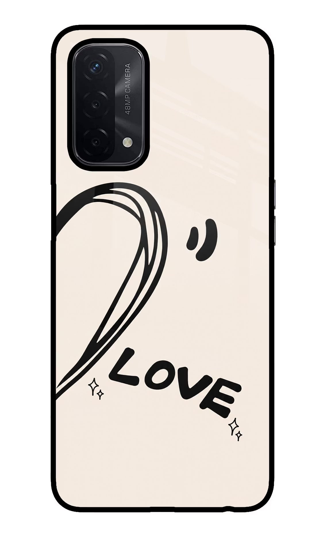Soul Line Oppo A74 5G Glass Case