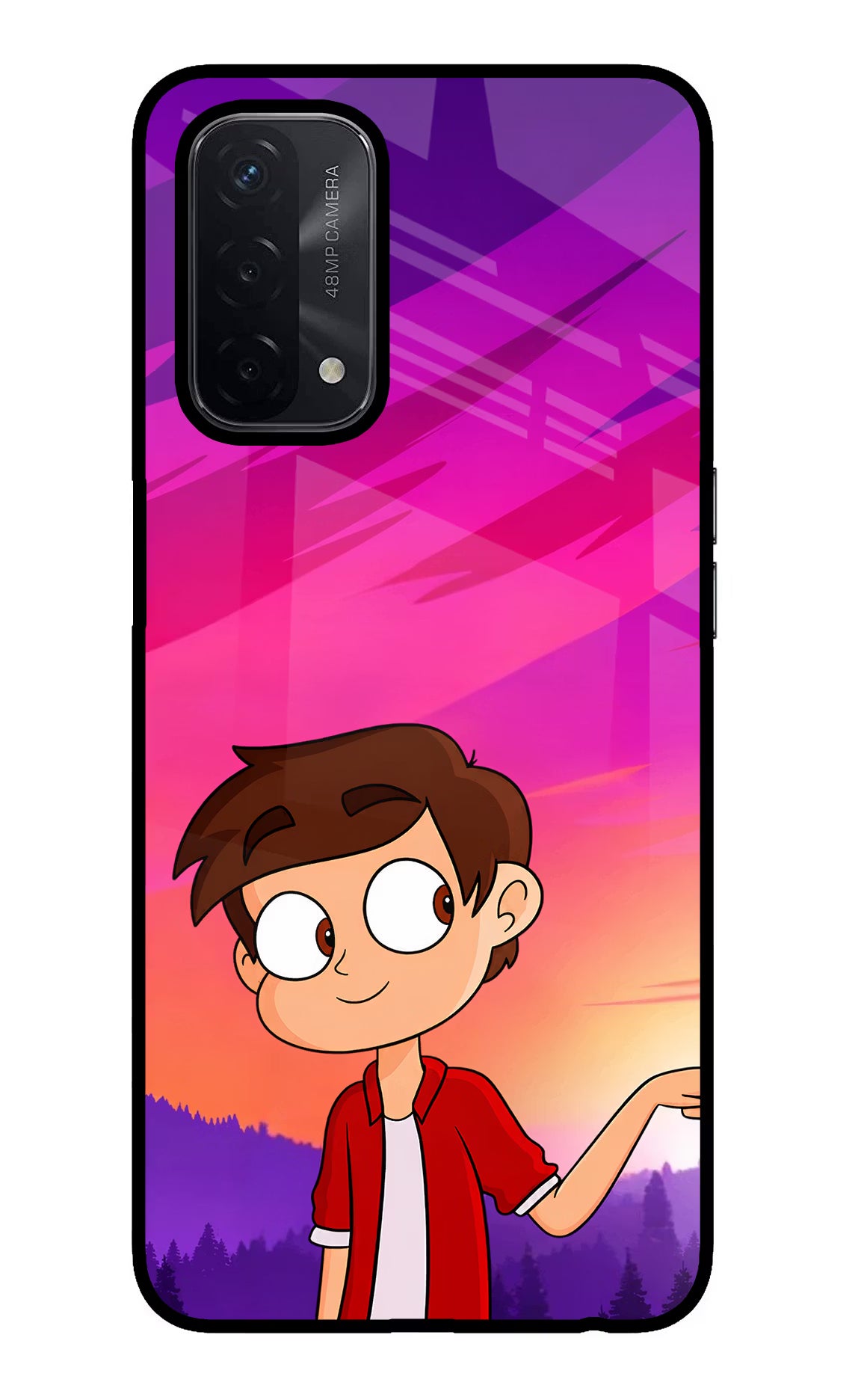Marco Sunset Oppo A74 5G Glass Case