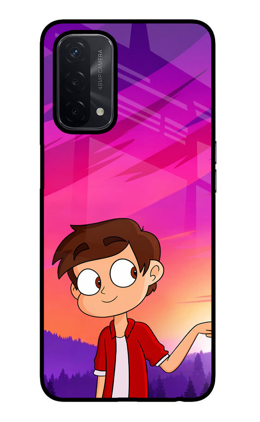Marco Sunset Oppo A74 5G Glass Case