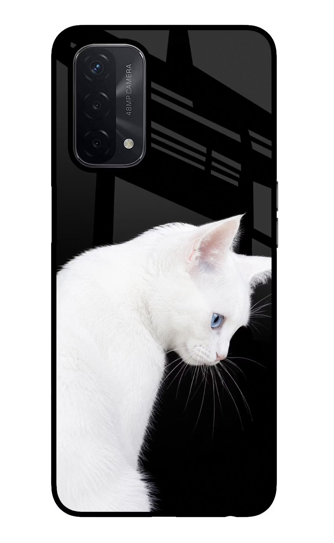 Snow Gaze Oppo A74 5G Glass Case