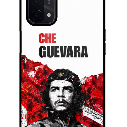 Che Guevara Revolution Oppo A74 5G Glass Case