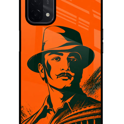 Bhagat Singh Legacy Oppo A74 5G Glass Case