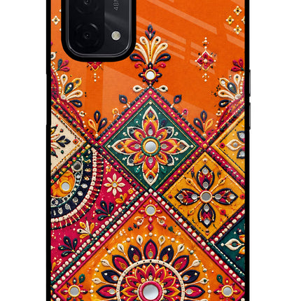 Kutch Glow Oppo A74 5G Glass Case