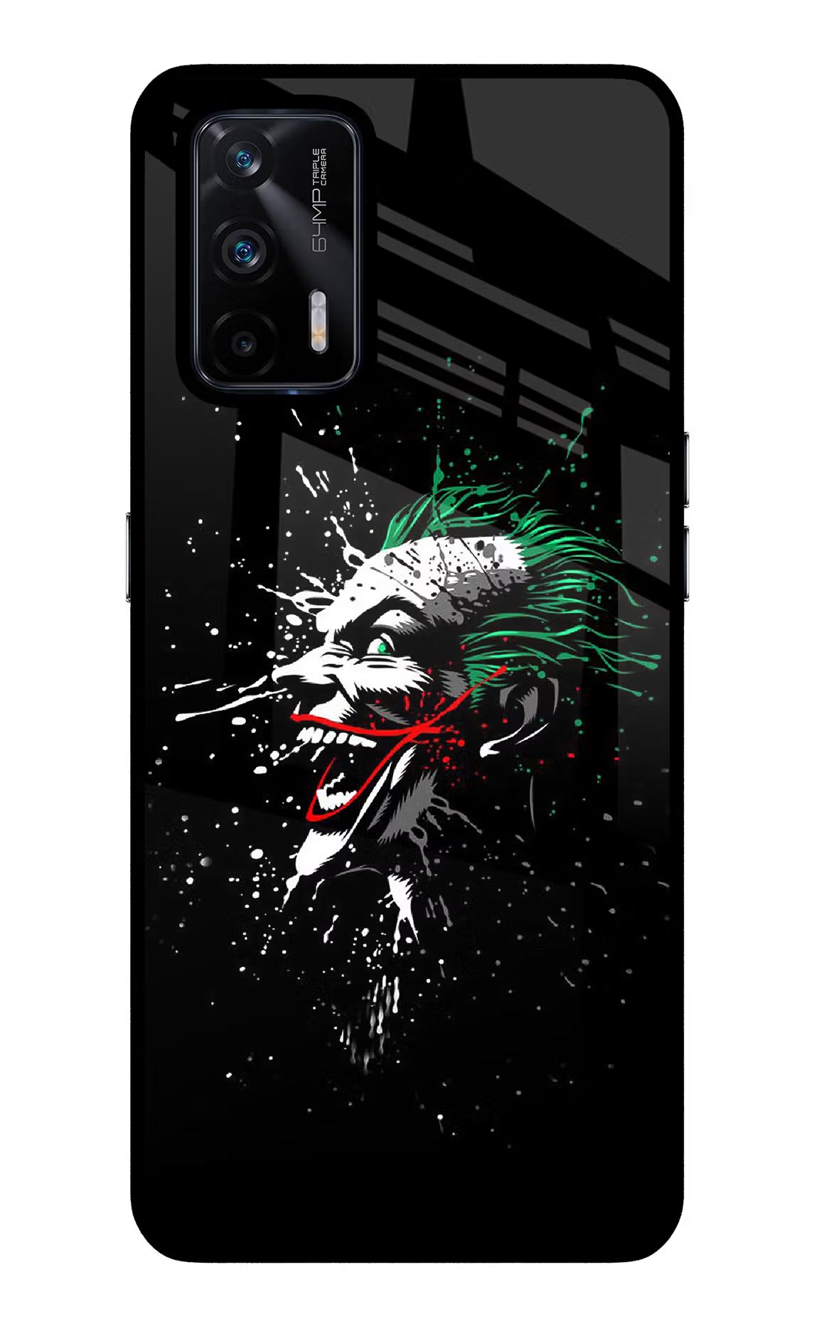 Joker Realme X7 Max Glass Case Back Cover by Casekaro