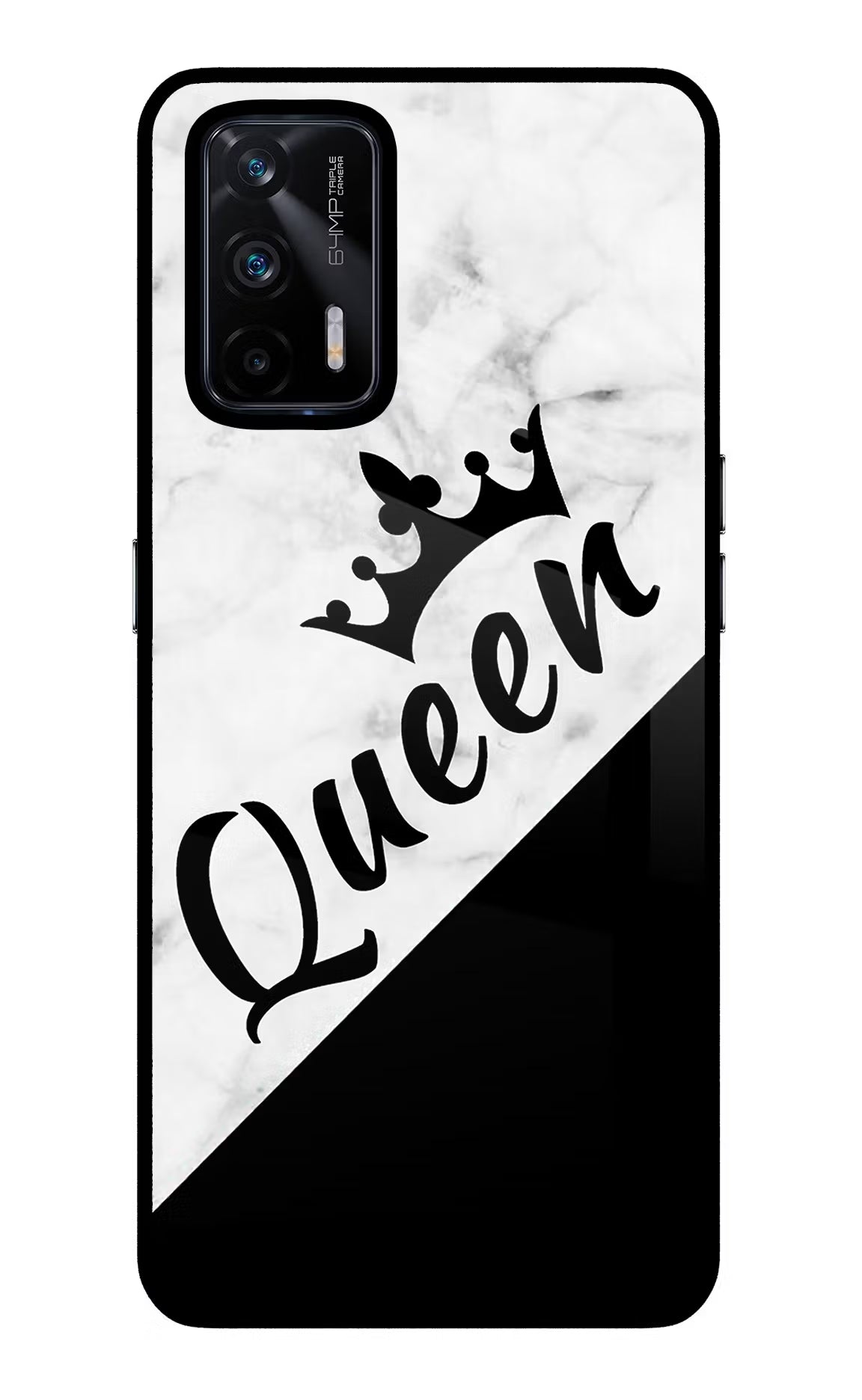 Queen Realme X7 Max Glass Case