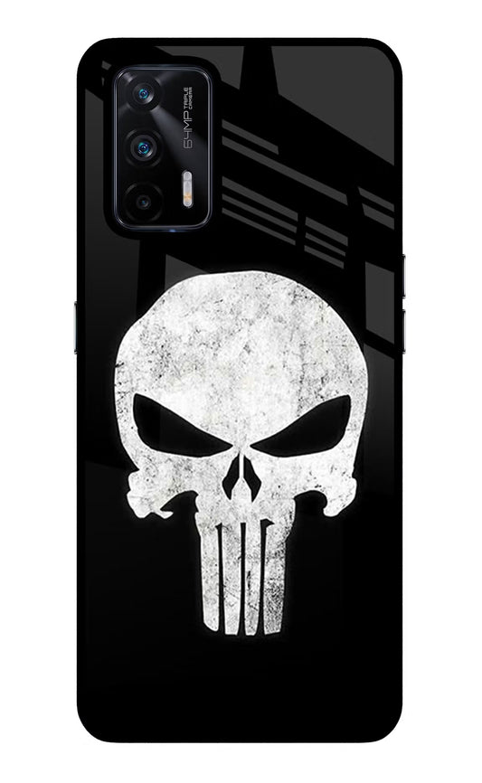 Punisher Skull Realme X7 Max Glass Case
