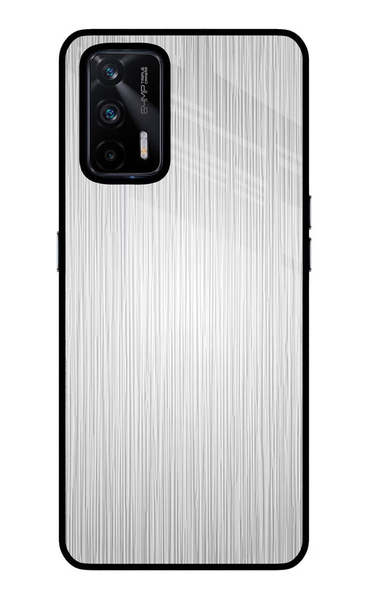Wooden Grey Texture Realme X7 Max Glass Case