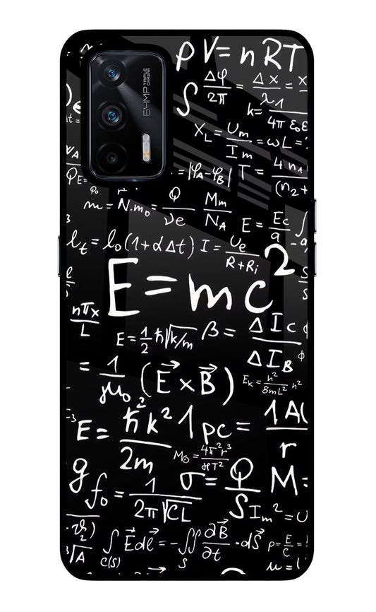 Physics Formula Realme X7 Max Glass Case