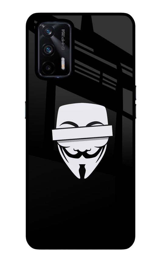 Anonymous Face Realme X7 Max Glass Case