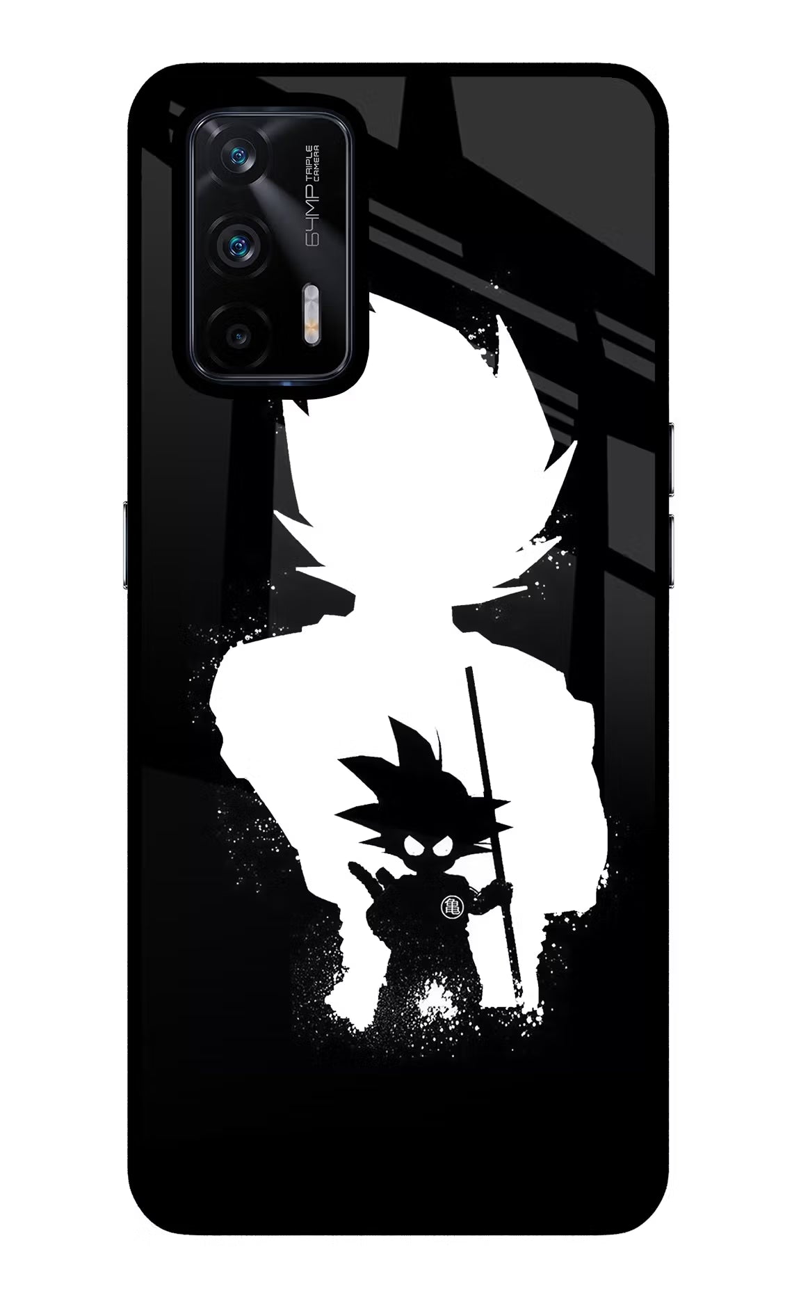 Goku Shadow Realme X7 Max Glass Case