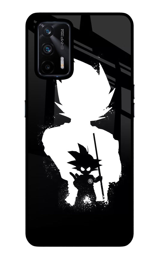 Goku Shadow Realme X7 Max Glass Case