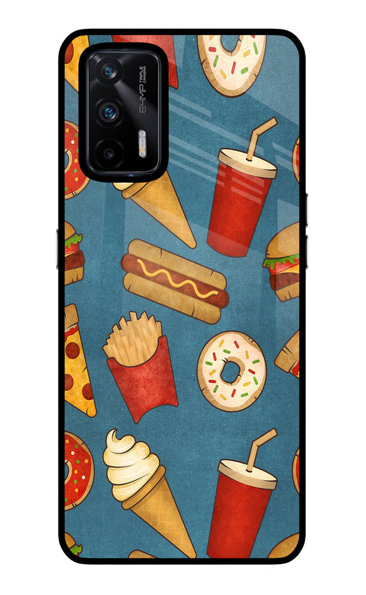 Foodie Realme X7 Max Glass Case