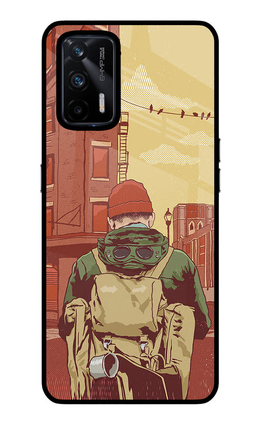 Adventurous Realme X7 Max Glass Case