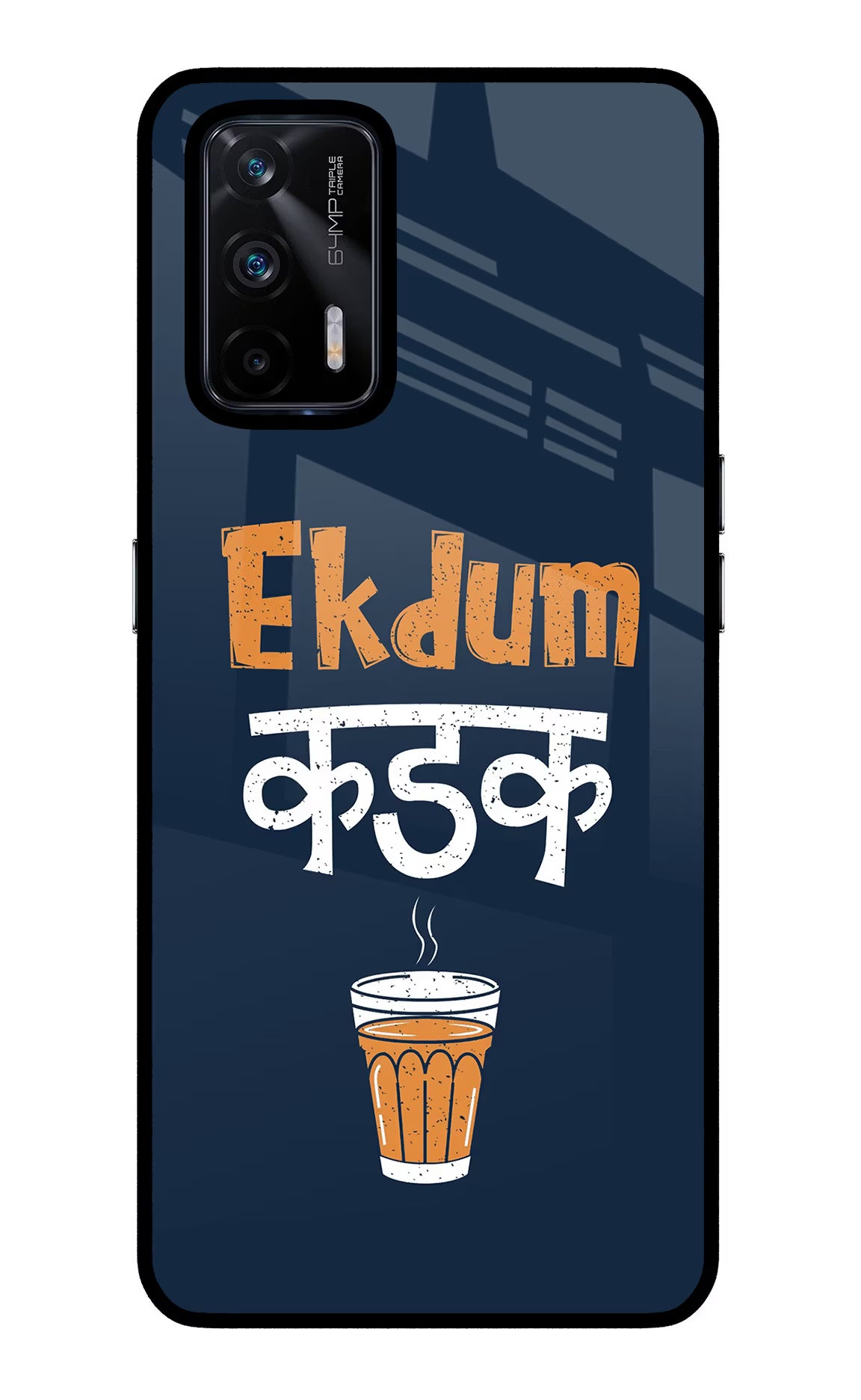 Ekdum Kadak Chai Realme X7 Max Glass Case