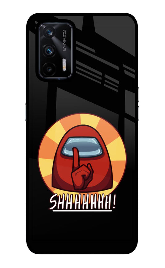 Among Us Shhh! Realme X7 Max Glass Case