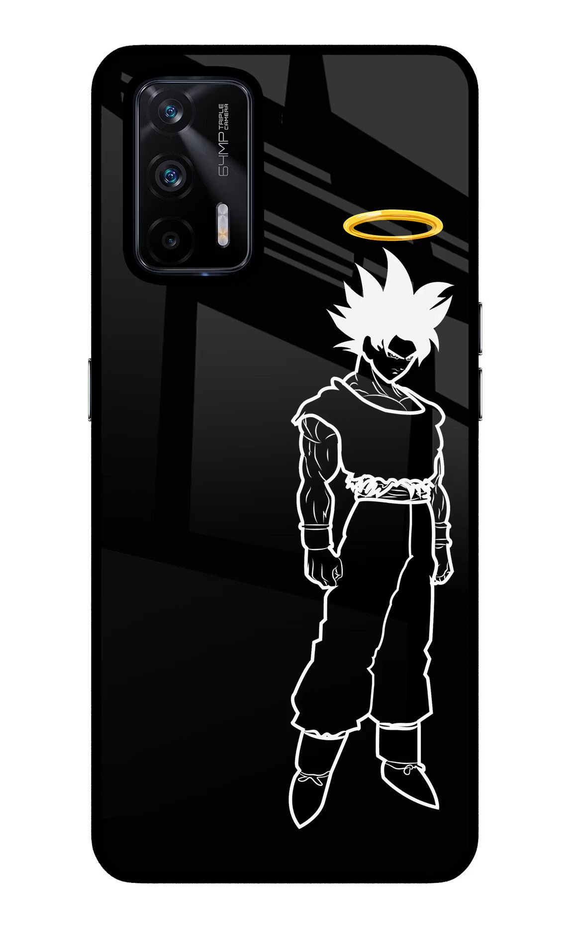 DBS Character Realme X7 Max Glass Case