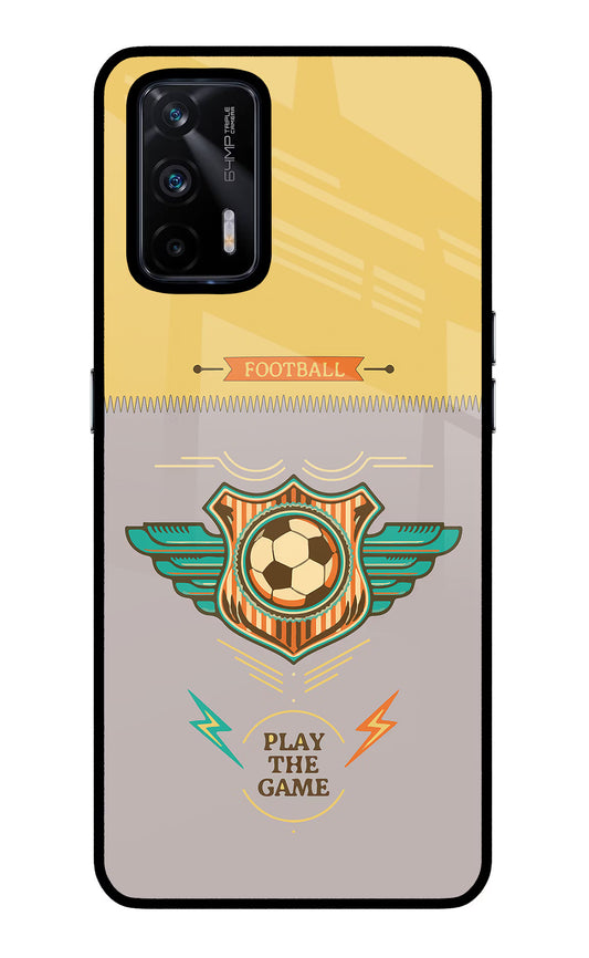 Football Realme X7 Max Glass Case