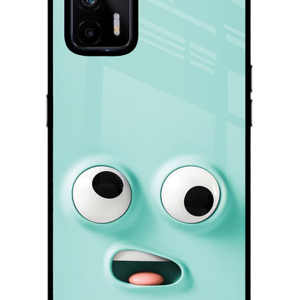 Funny Cartoon Realme X7 Max Glass Case Back Cover by Casekaro