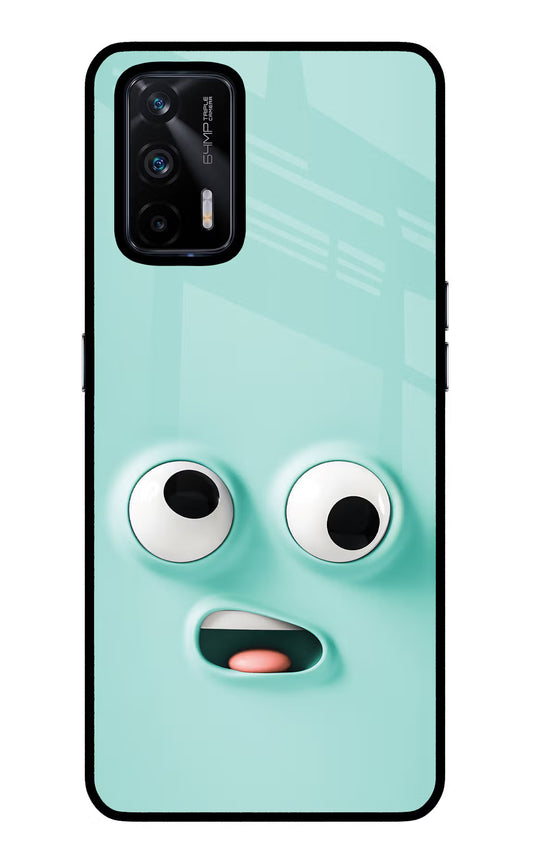 Funny Cartoon Realme X7 Max Glass Case