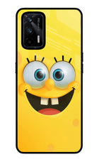 Sponge 1 Realme X7 Max Glass Case Back Cover by Casekaro