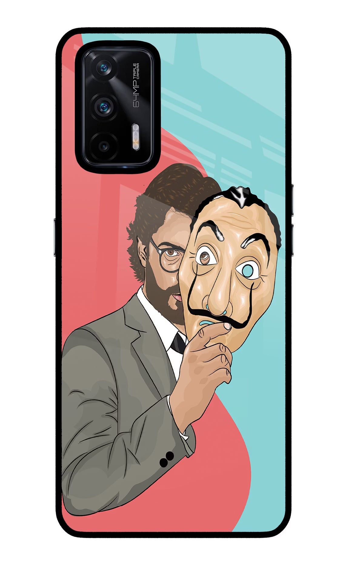 Professor Realme X7 Max Glass Case