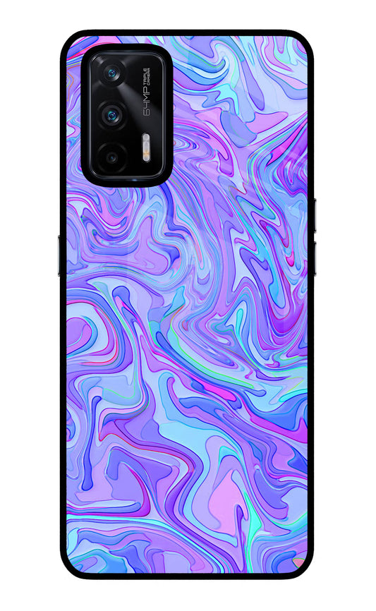 Glitter Realme X7 Max Glass Case