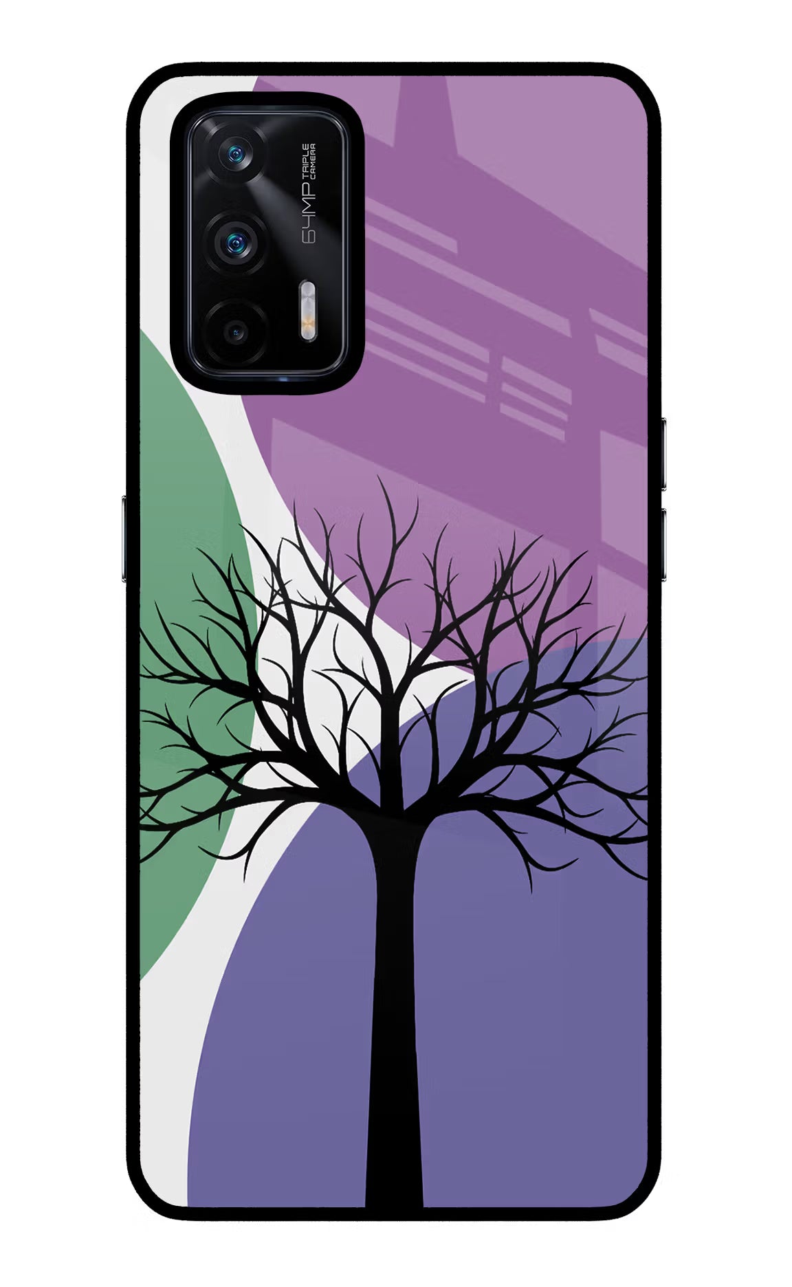 Tree Art Realme X7 Max Glass Case
