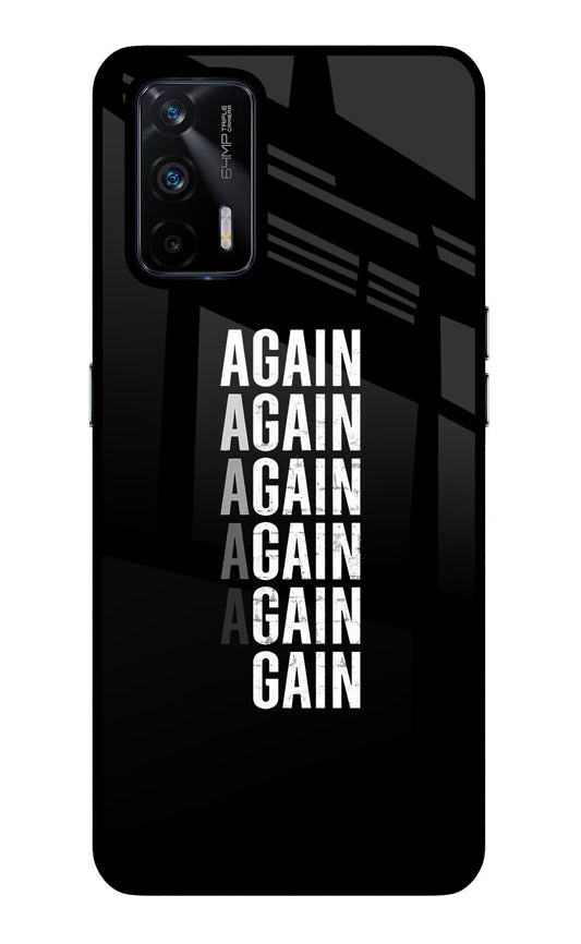 Again Again Gain Realme X7 Max Glass Case