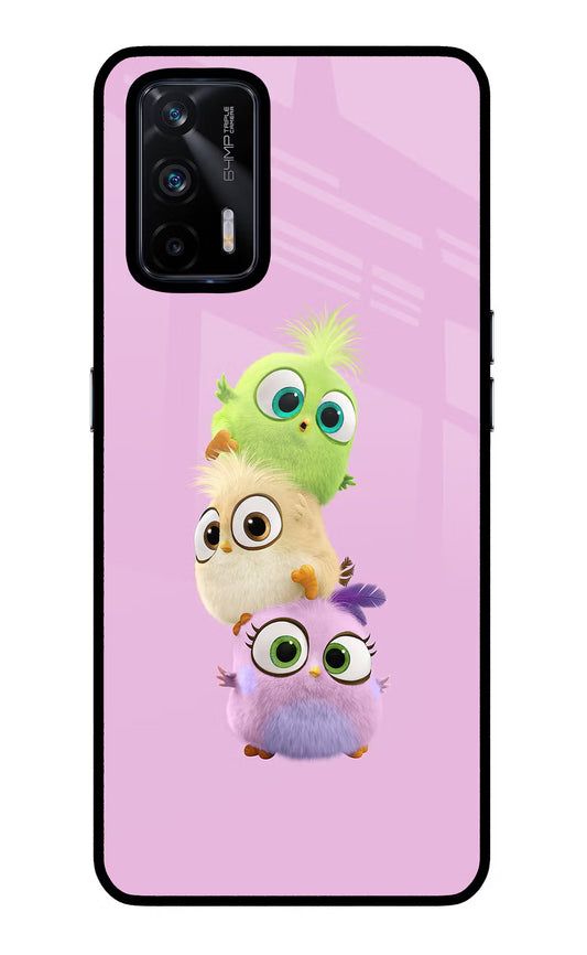 Cute Little Birds Realme X7 Max Glass Case