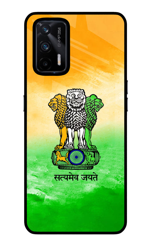 Satyamev Jayate Flag Realme X7 Max Glass Case