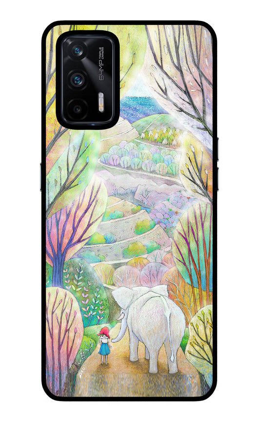 Nature Painting Realme X7 Max Glass Case