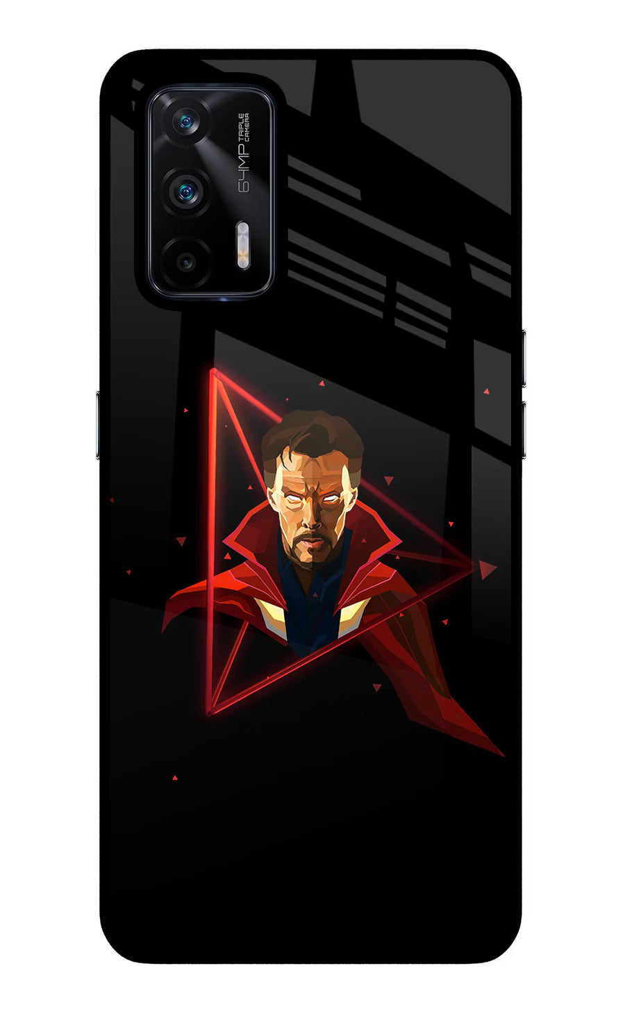Doctor Ordinary Realme X7 Max Back Cover, Glass case