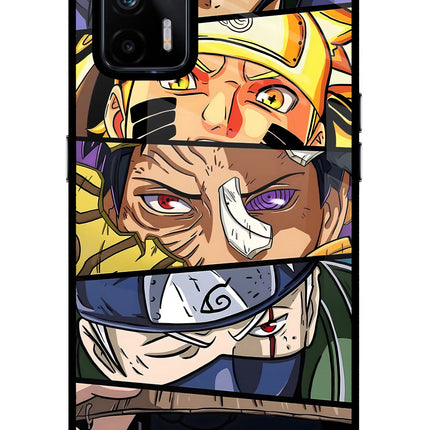 Naruto Character Realme X7 Max Glass Case