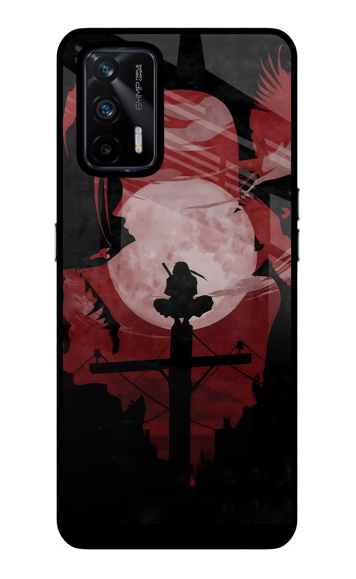Naruto Anime Realme X7 Max Glass Case Back Cover by Casekaro