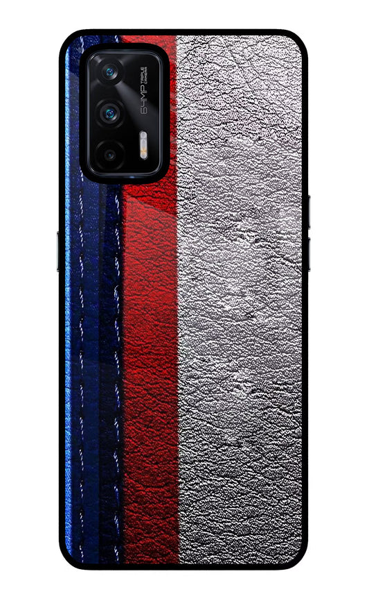 BMW Stripes Realme X7 Max Glass Case