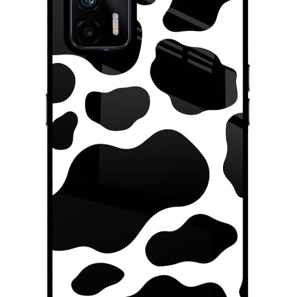 Cow Spots Realme X7 Max Glass Case
