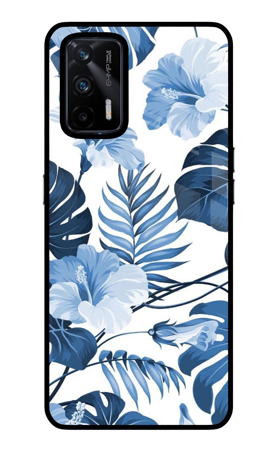 Fabric Art Realme X7 Max Glass Case