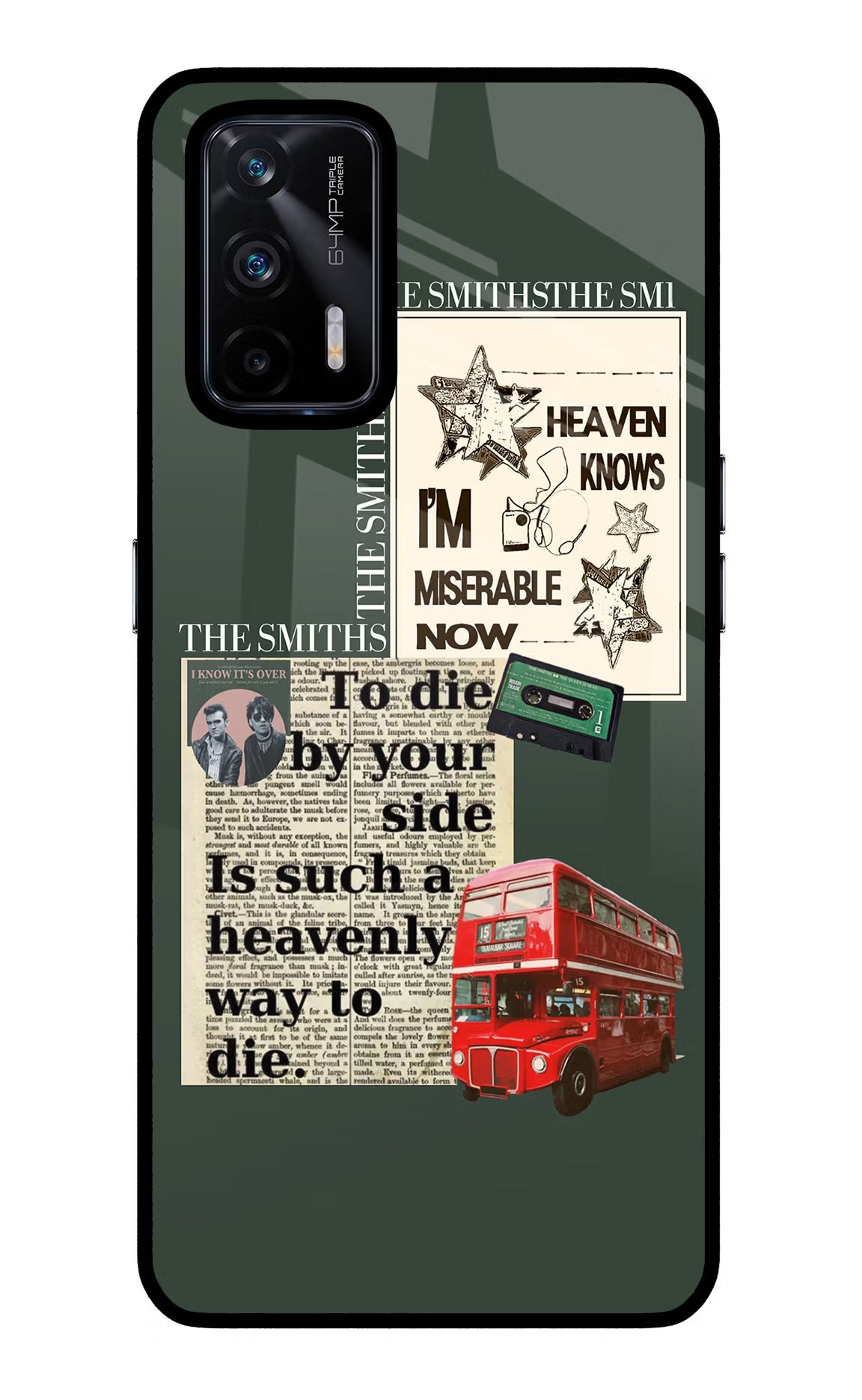 The Smiths Realme X7 Max Glass Case Back Cover by Casekaro