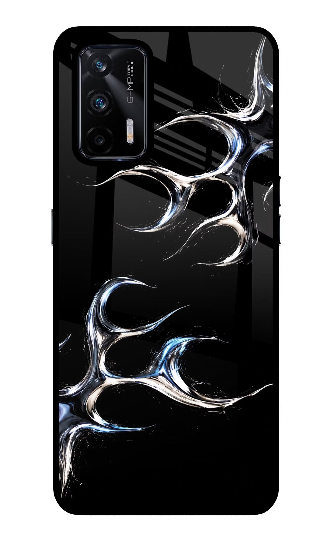 Chrome Tribal Realme X7 Max Glass Case