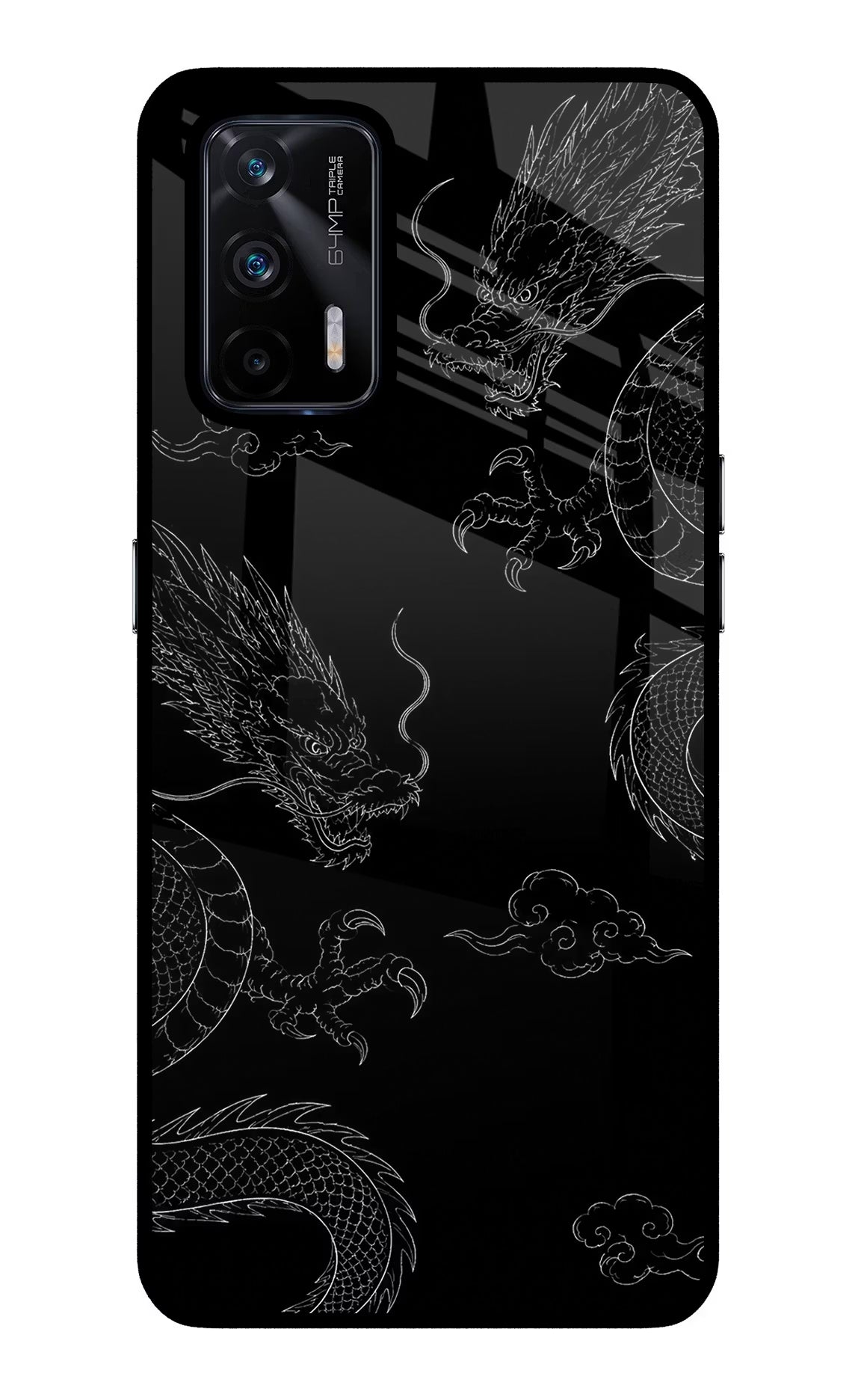 Twin Dragons Realme X7 Max Glass Case